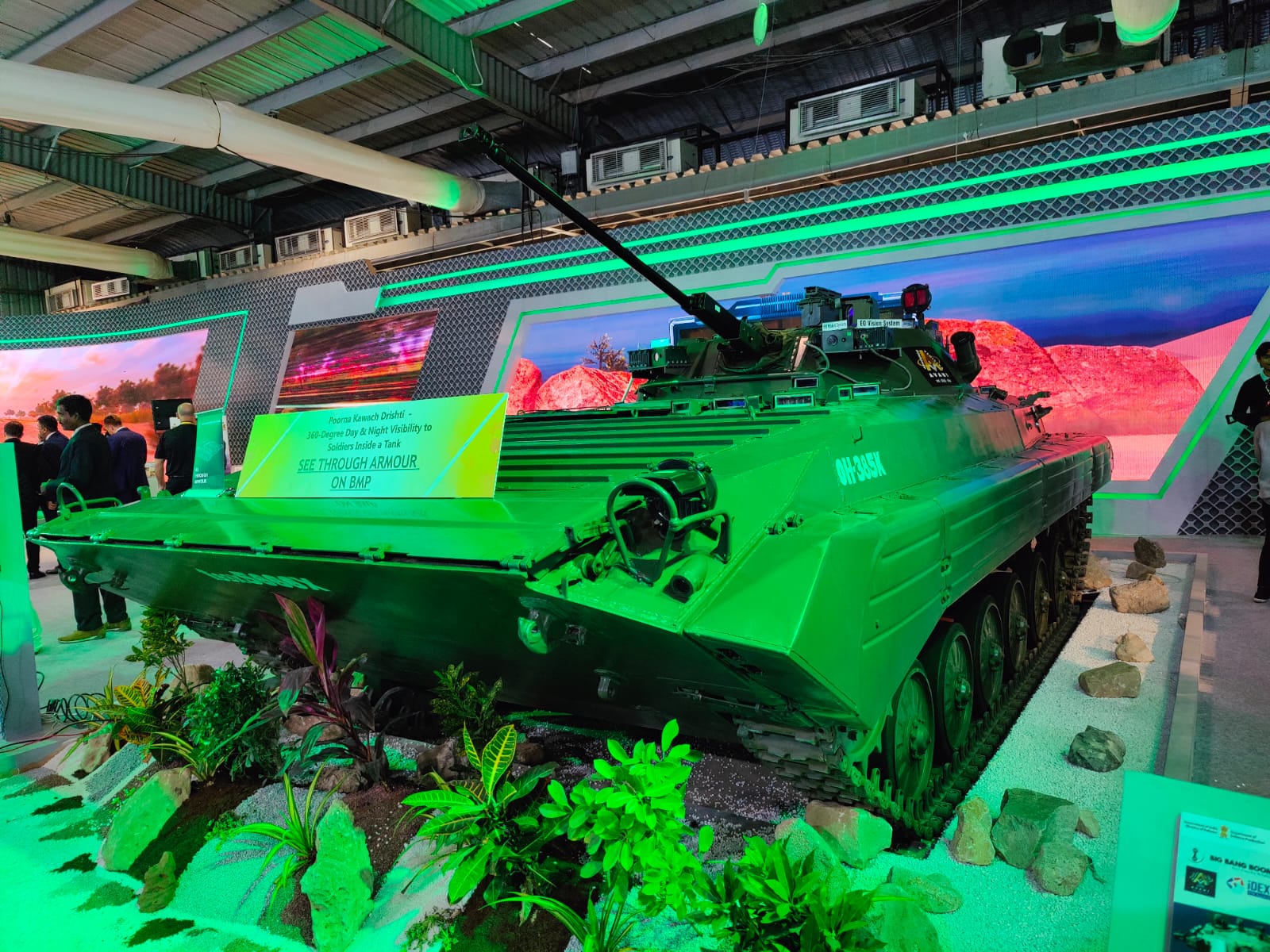 Defexpo 2022: Big Bang Boom Solutions' BMP 2 Tank - Indian Aerospace ...